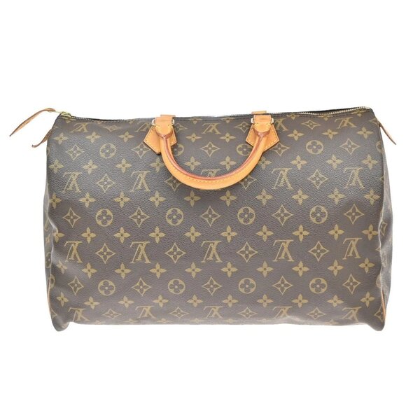 LOUIS VUITTON Speedy 40 Travel Hand Bag Monogram Leather Brown M41522 18KB319 - Picture 3 of 16